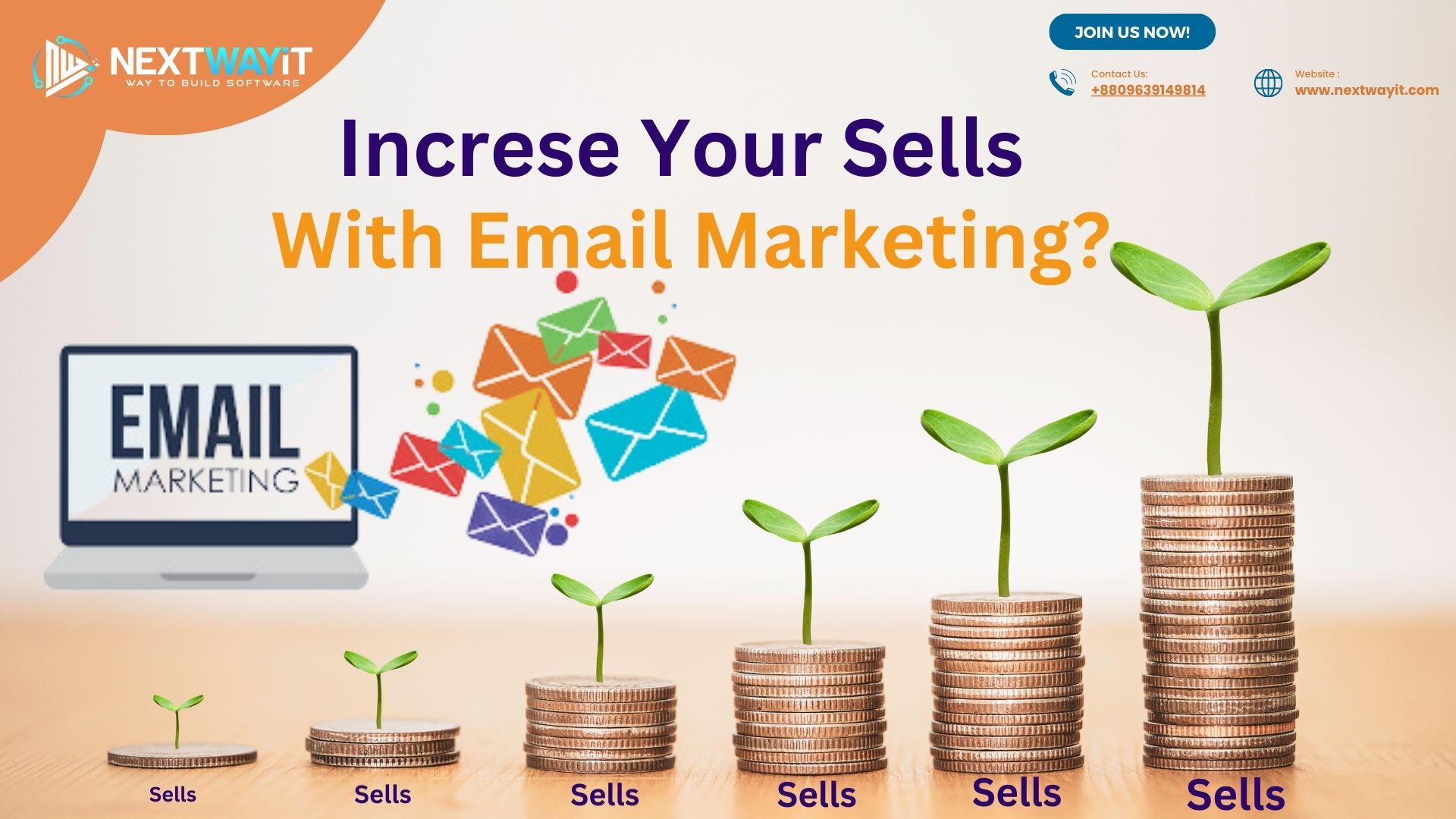 increase sells with Email Marketing,